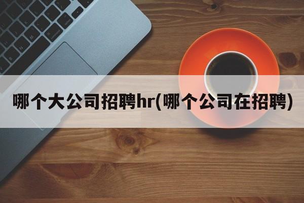 哪个大公司招聘hr(哪个公司在招聘)